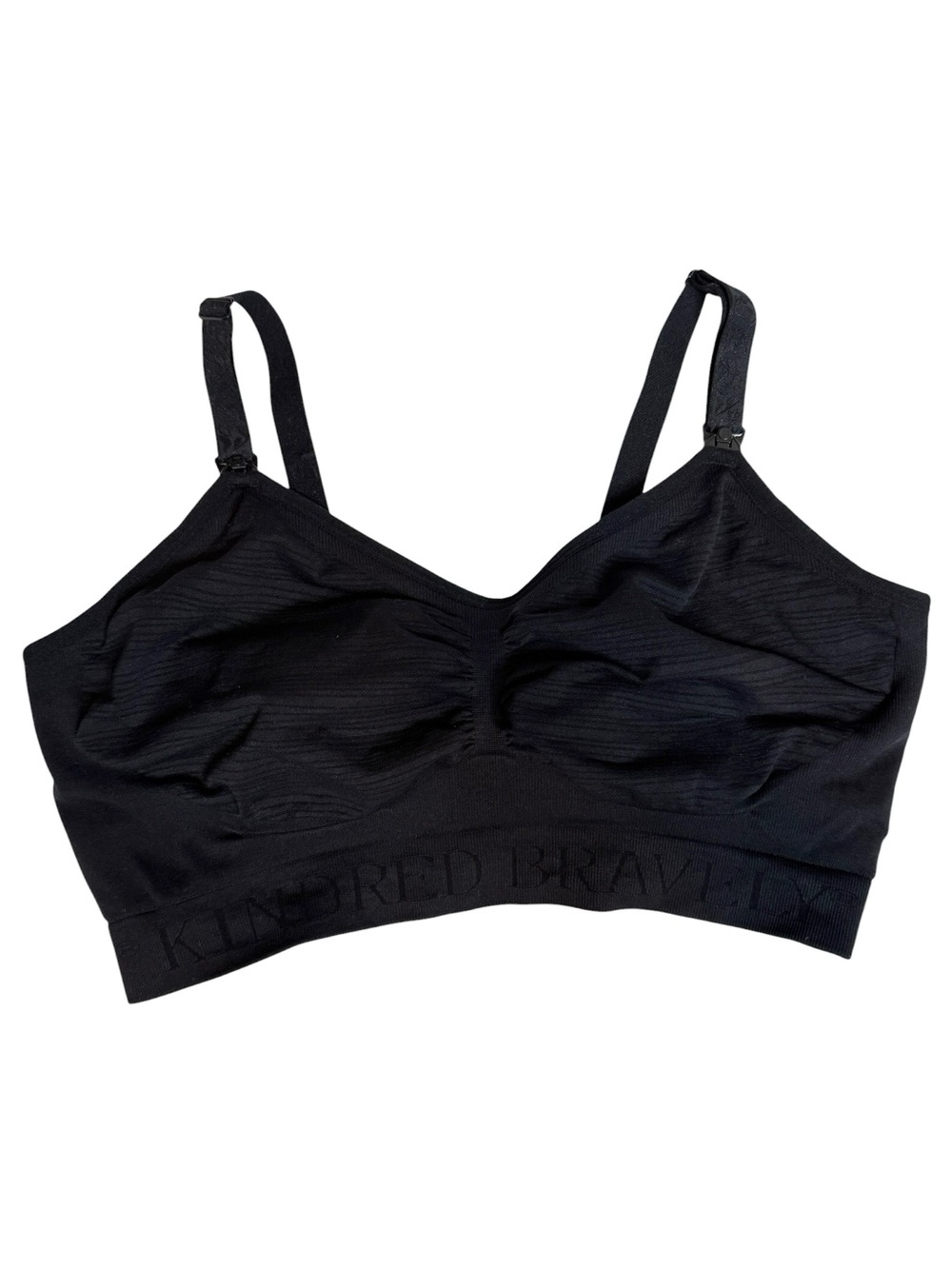 Kindred Bravely Sublime® Hands-Free Pumping & Nursing Bra Medium Busty Black